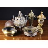 A Collection of Chinese Brassware: A 19t