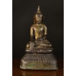 An Antique Bronze Chino-Tibetan Buddha s