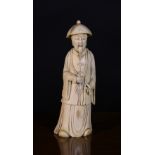 A 19th Century Chinese Carving of a Man