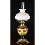 A Late 19th Century Oil Lamp.