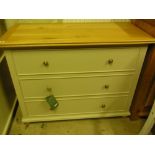 A Bramblecrest three drawer chest of dra