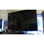 A Samsung 30" flat screen TV