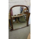 A modern pine framed Victorian style ove