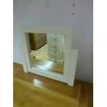 A painted vainty mirror