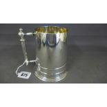 A silver tankard by Elkington & Co - of