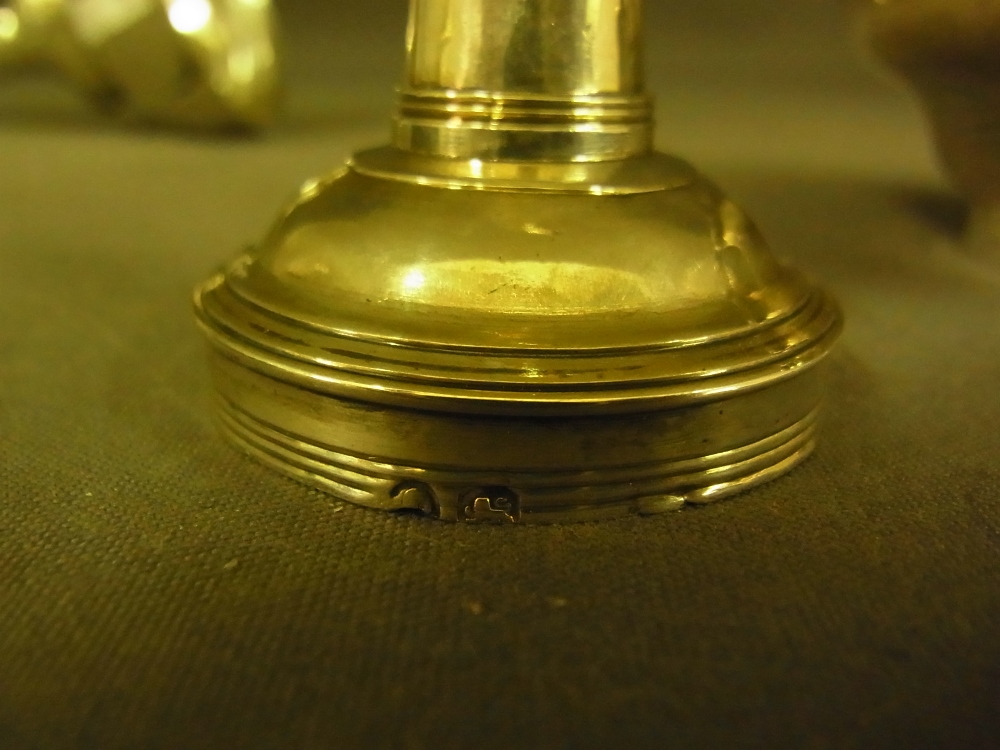 A silver two piece Georgian wine funnel - Image 4 of 4