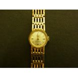 ROTARY - a ladies 9ct gold watch - With