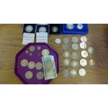 A collection of eighteen £5 coins, assor