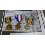 Black Watch First World War medals - all