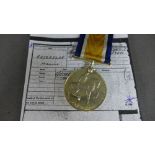 A World War I silver medal to 29501 Pte