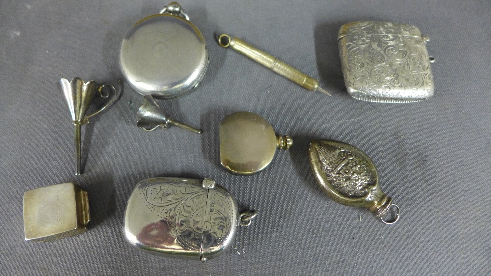A collection of silver items to include - Image 3 of 3