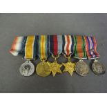 A group of six dress medals World War I