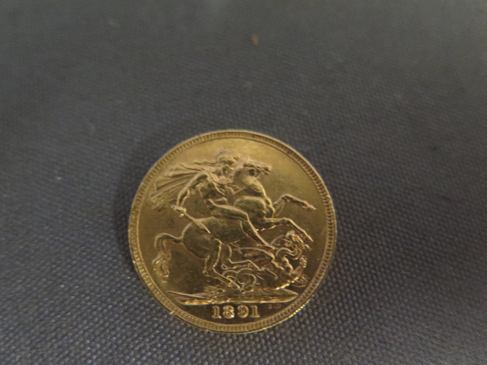 A Victorian gold Sovereign dated 1897 - Image 2 of 2