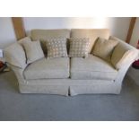 A Multiyork two seater sofa with cushion