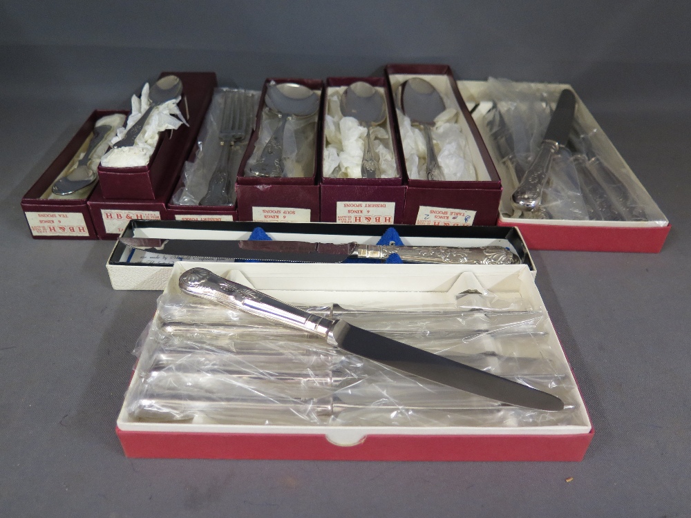 A quantity of silver plated flatware inc
