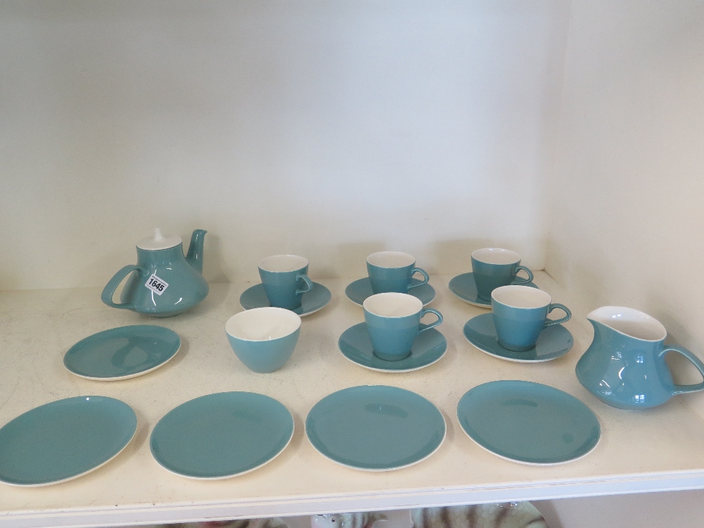 Poole pottery - eighteen pieces Ice Gree