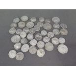 A collection of 40 Roman silver coins