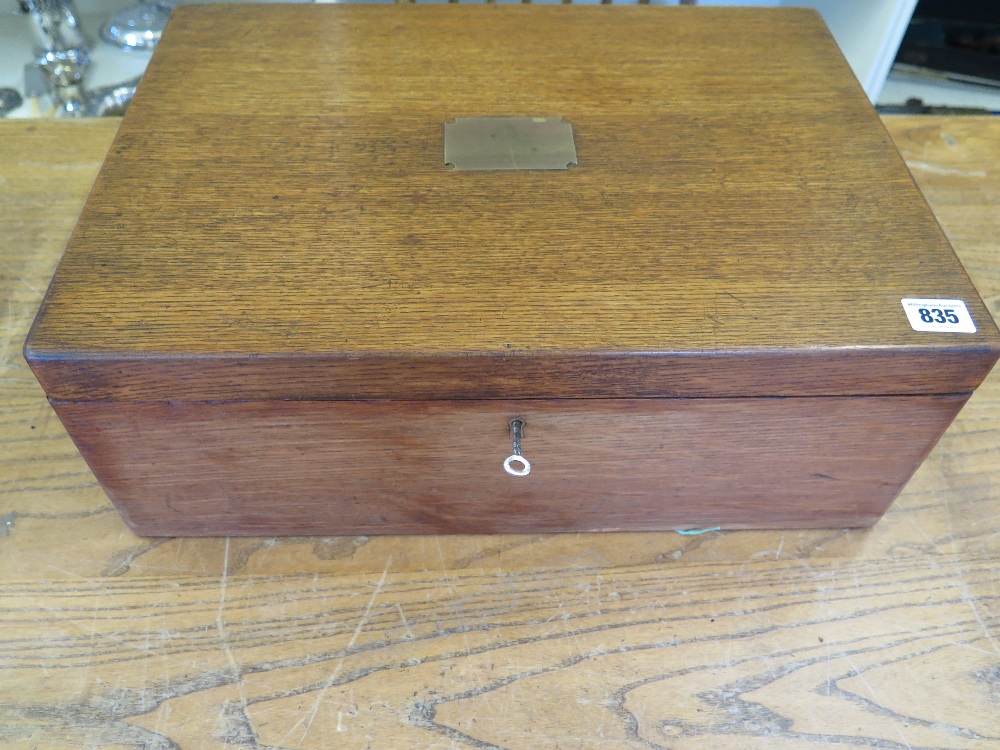 A Community plate oak cased canteen six - Image 5 of 5