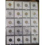 A Swiss coin collection