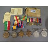 World War I - two medals to J G Stewart