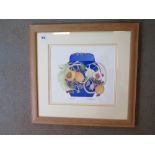 A Moorcroft watercolour painting - Queens Choice - designer Emma Bosson 2001 - 1 of 3
Condition