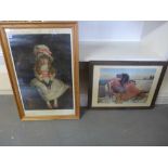 Two Pears prints - Cherry Ripe and Sweet Idleness