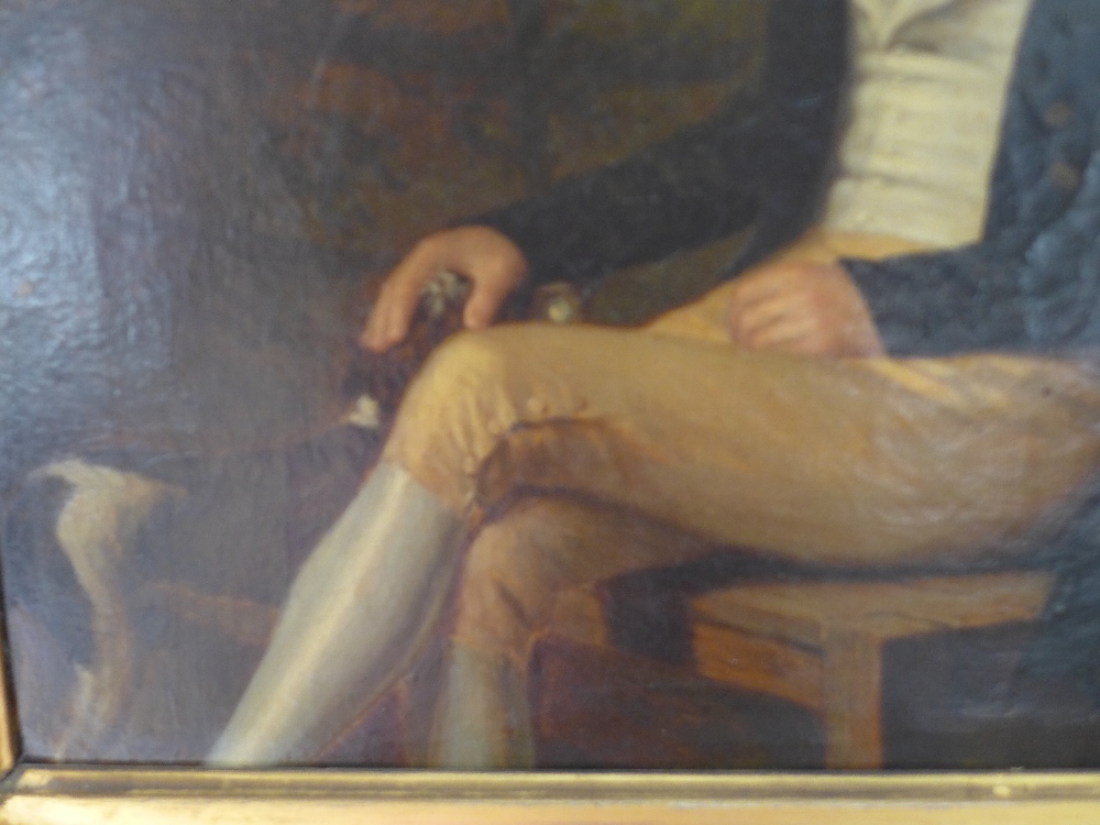 English School - circa 1800 - An oil on canvas - A portrait of Algernon Percy, 1st Earl of Beverley - Image 3 of 5