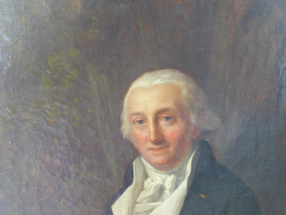 English School - circa 1800 - An oil on canvas - A portrait of Algernon Percy, 1st Earl of Beverley - Image 2 of 5