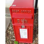 A reproduction Royal Mail Post Box