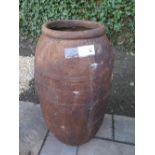 A Bramblecrest cast iron effect - Taranto - tall pot - Height 98 cm