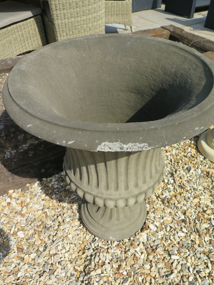 A 19th century style garden urn