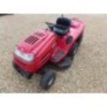 An MTD petrol auto drive ride on mower RTT 135/105B with a Briggs and Stratton engine recently