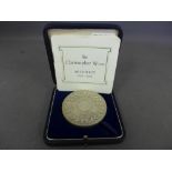A silver medal commemorating the Life and Works of Sir Christopher Wren - Weight approx. 6.5 troy