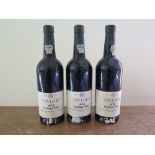 Three bottles of Taylors Vintage Port 1975