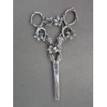 A 1906 silver grape snips - Dutch hallmark - Weight approx. 1.8 troy oz