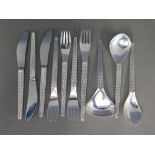 A set of possible Norwegian flatware consisting of three spoons,