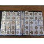 A British Florin collection 1902 - 1967 - silver 89 coins in total,