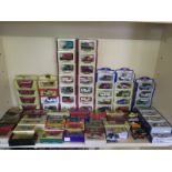 Eighty one model vehicles including Models of Yesteryear, Oxford Die-cast,