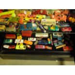 A good quantity of toy cars to include come Matchbox