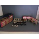 Eight American Civil War plastic soldiers by Johillco,