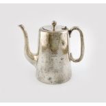 White Star Line: an electroplated coffee pot, by Elkington and Co, also stamped to base White Star