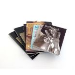 A quantity of Sotheby's auction catalogues, the majority silver sales. (qty) (2 boxes).