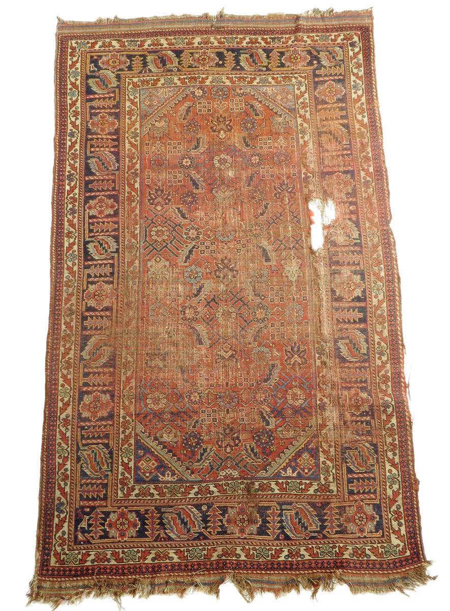 A Fars rug, possibly Afshar, south Persia, 357 x 102cm together with a Kurdish runner. (2)
 
Lot 5 - Image 2 of 6