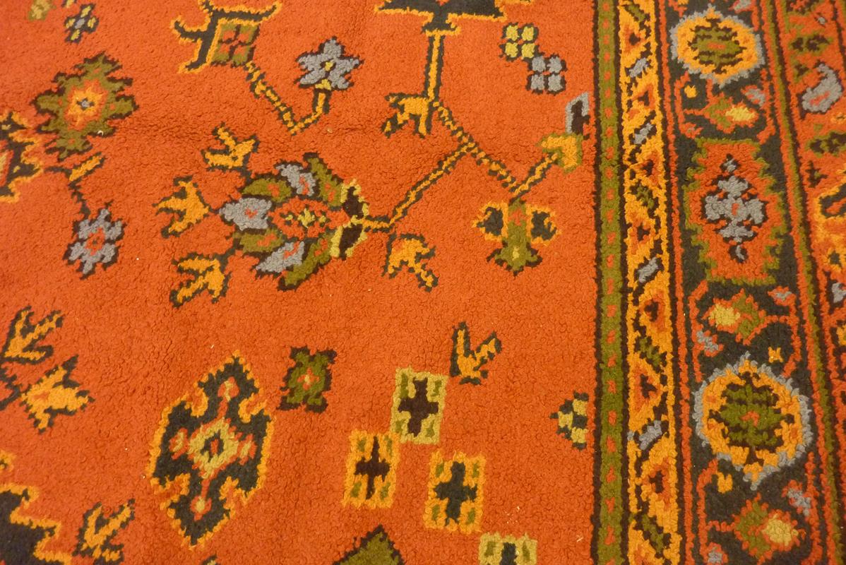 A Donegal carpet, in Turkish style, Ireland, early 20th century, 548 x 344cm. - Image 6 of 6