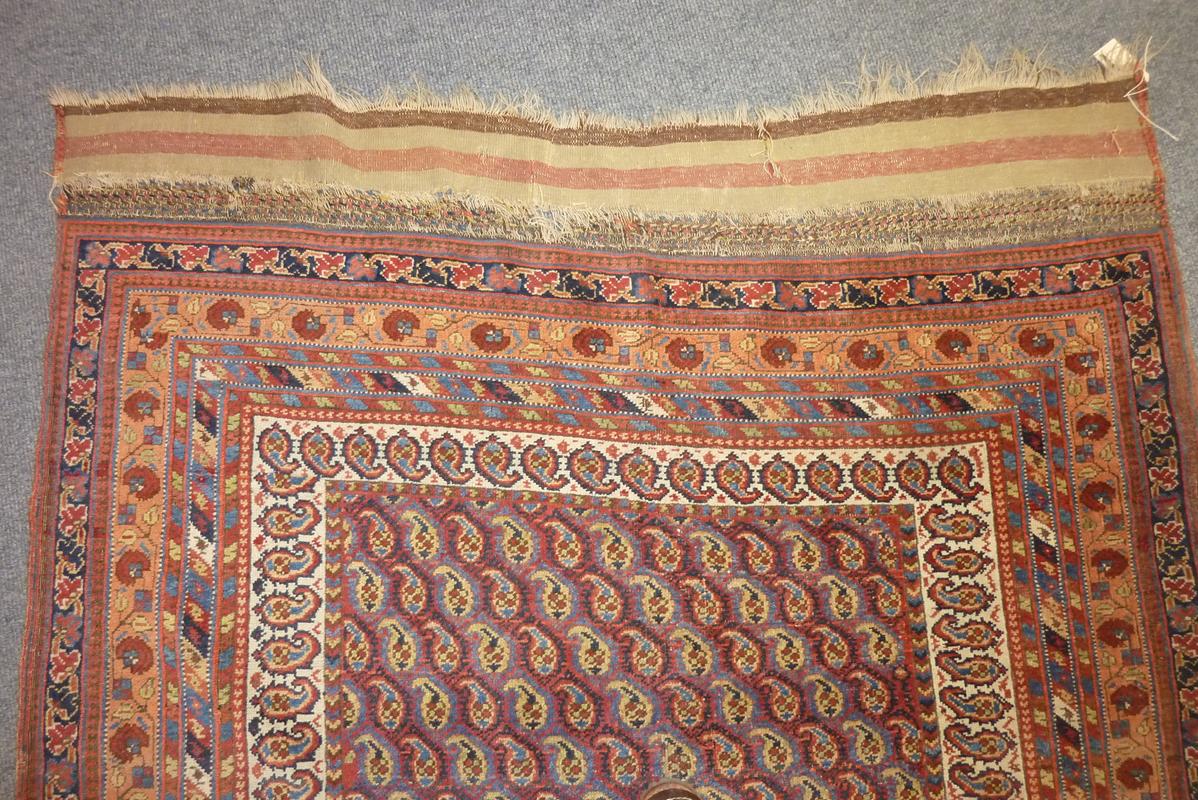 An Afshar rug, with kelim ends, Fars, south west Persia, late 19th century, 206 x 136cm. - Image 3 of 5