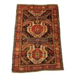 A Lenkoran rug, Talish area, south Caucasus, c.1920-30, 217 x 141cm.
 
Lot 16 – a Lenkoran rug.
