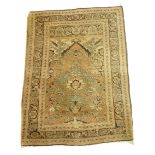 A north west Persia prayer rug, possibly Tabriz, early 20th century, 187 x 132cm.
 
Lot 25 – a