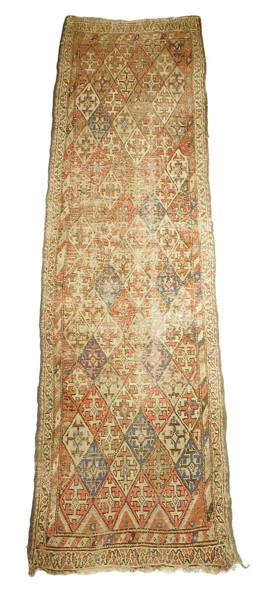 A Fars rug, possibly Afshar, south Persia, 357 x 102cm together with a Kurdish runner. (2)
 
Lot 5