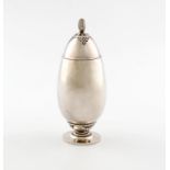 Designed by Gundorph Albertus for Georg Jensen, a Danish silver caster, design number 629, also with