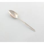 A George II silver marrow spoon, by John Gorham, London 1750, the reverse of the spoon with a
